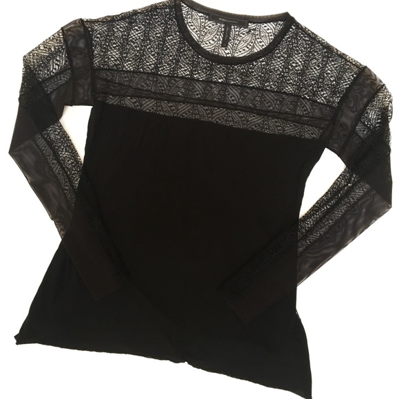 bcbg long sleeve top